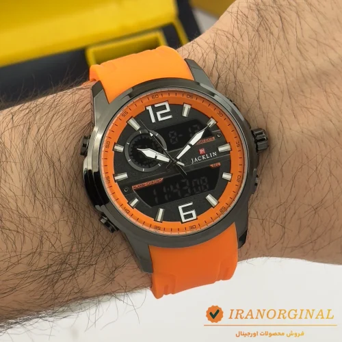 ساعت دو زمانه جاکلین مردانه Jacklin Watch 1399520ML